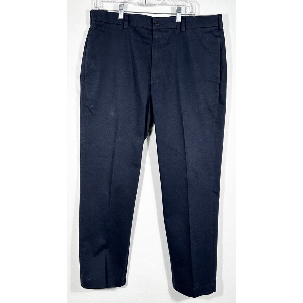 Brooks Brothers Mens Pants 37x30 Lightweight Advantage Chino Clark Blue